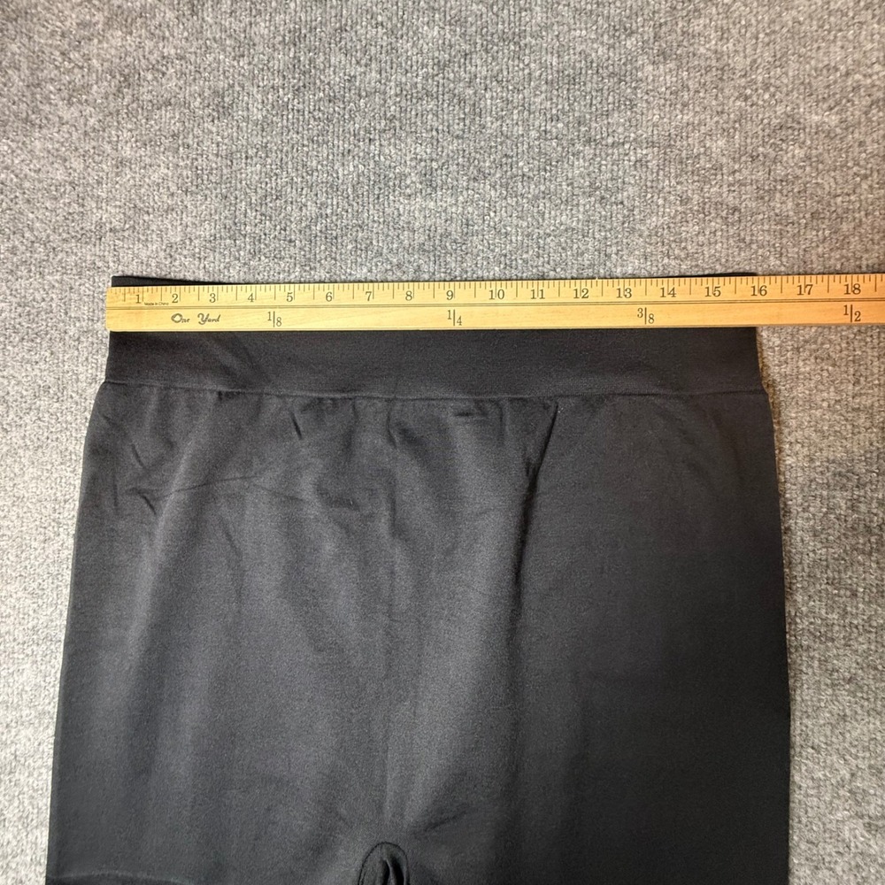 Lane Bryant Womens Black Seamless High Rise Leggings Size E/F Plus Size Stretch - Picture 4 of 6
